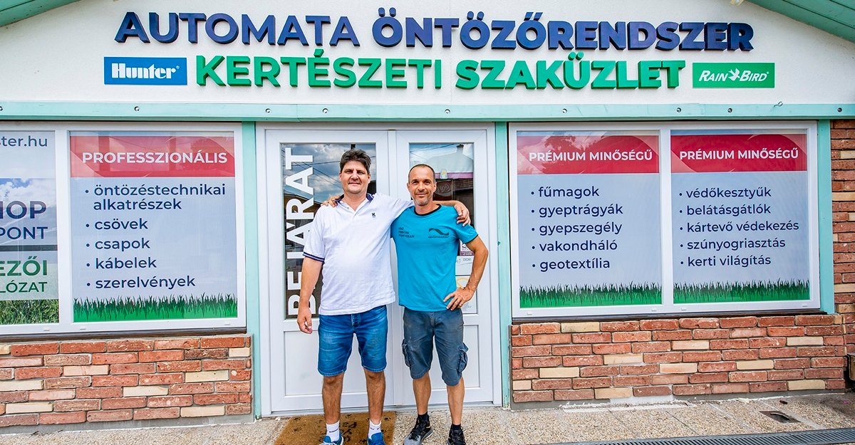 Öntözőrendszer szaküzlet